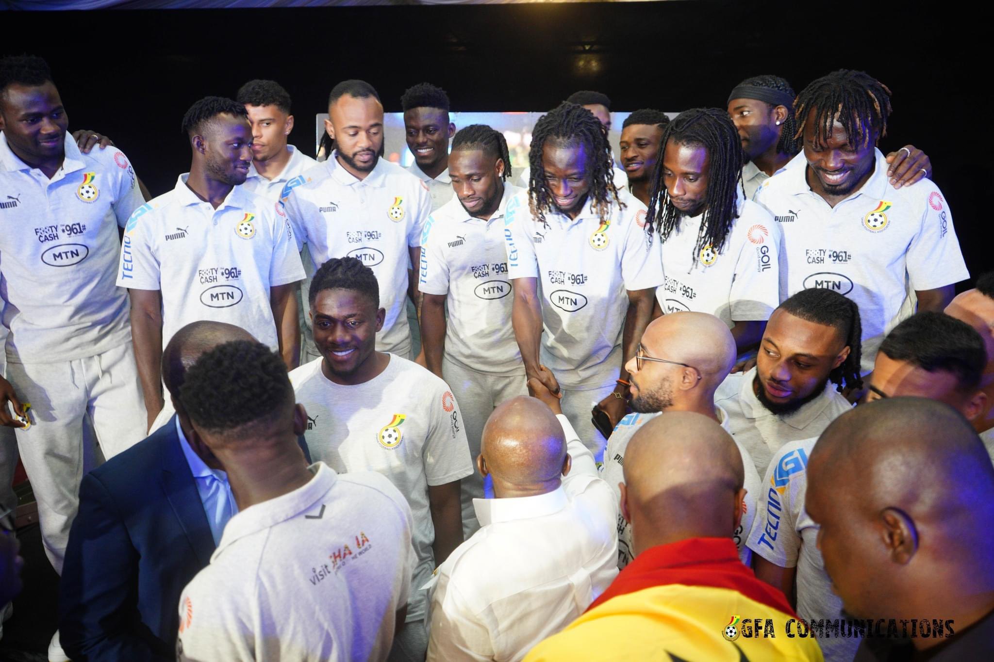 حفل خاص لوداع نجوم غانا