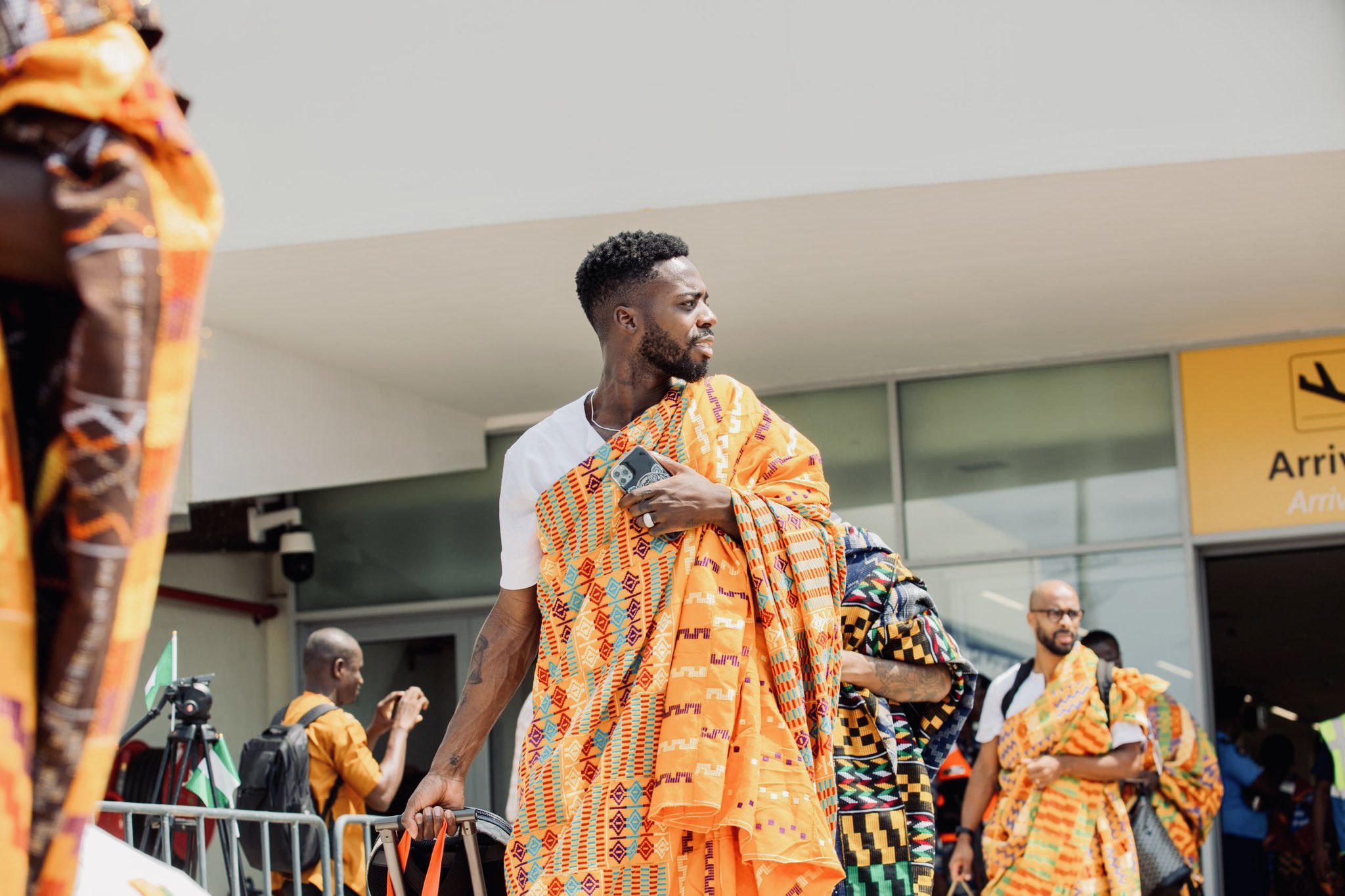 منتخب غانا في كوت ديفوار بأزياء تراثية (9)