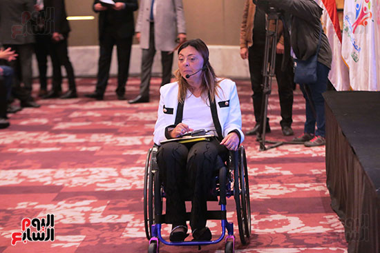 الدكتورة إيمان كريم  المشرف العام على المجلس القومي للأشخاص ذوي الإعاقة