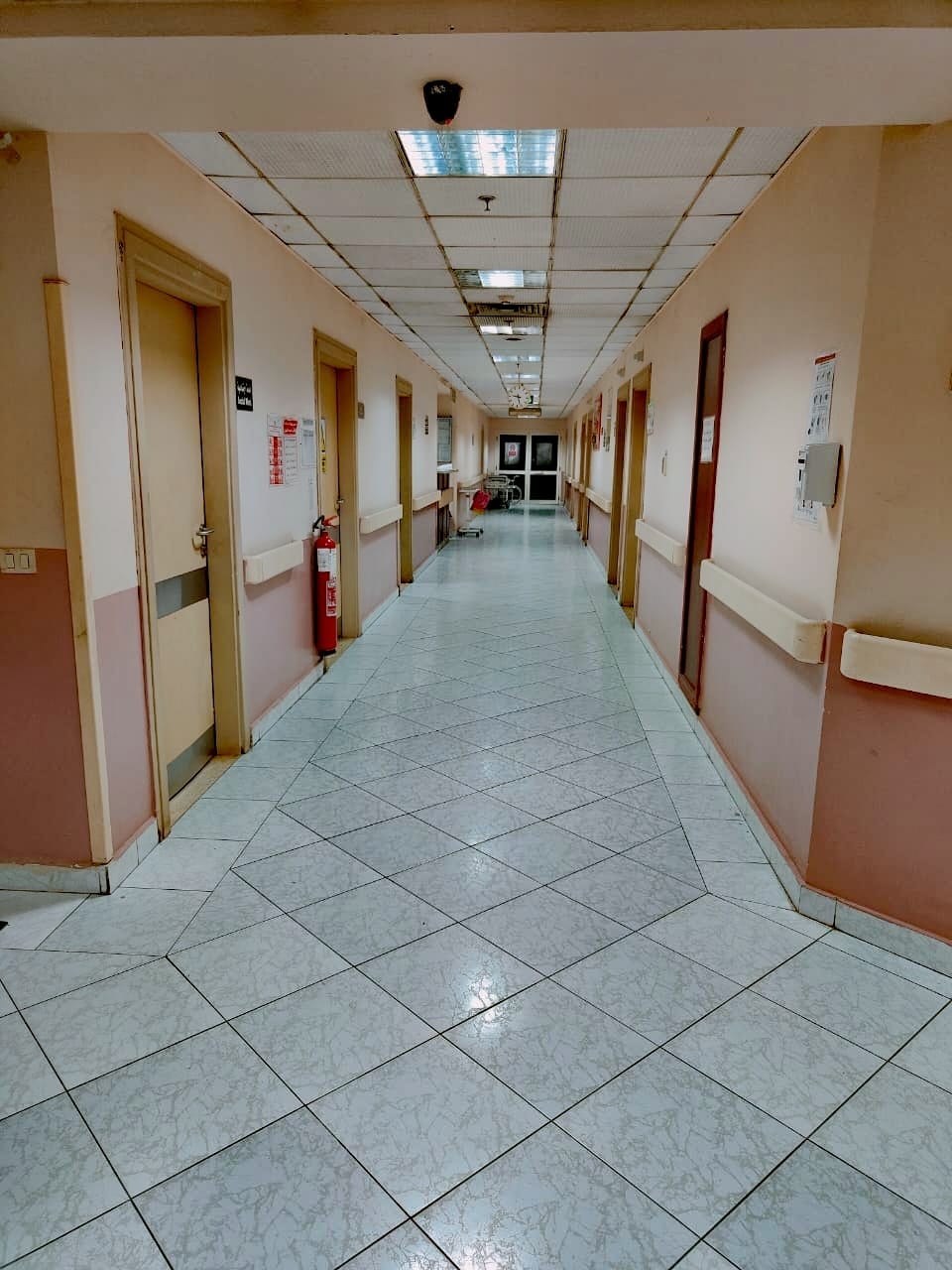 المستشفى من الداخل