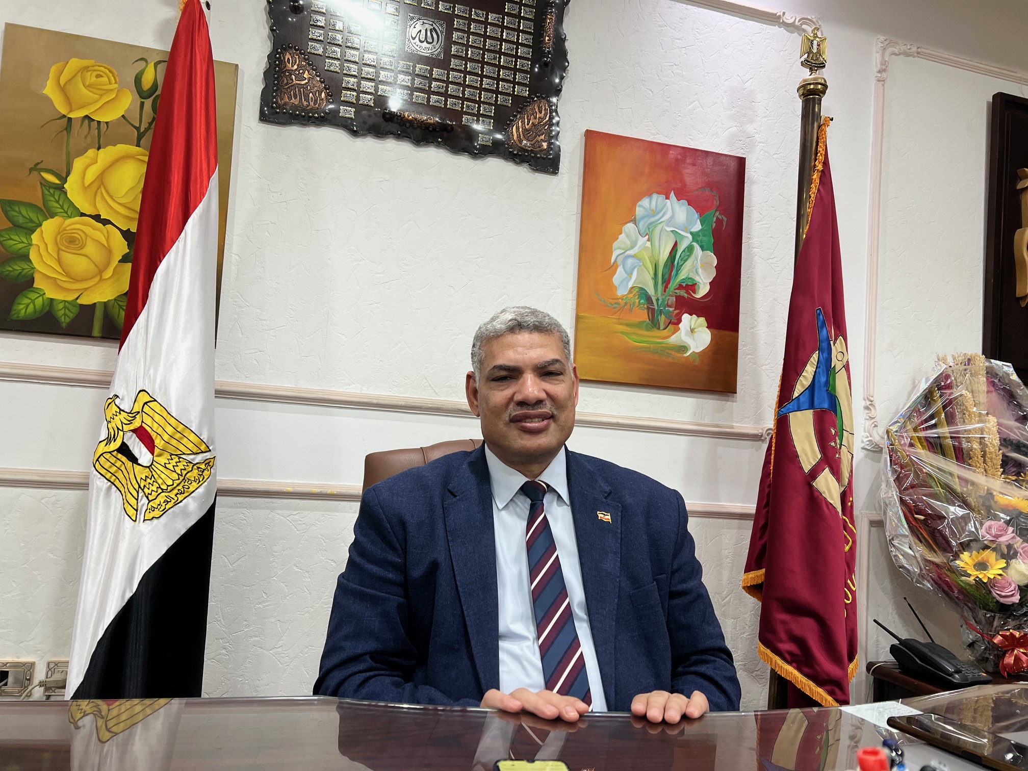 الدكتور عرفة صبري نائب رئيس جامعة الفيوم