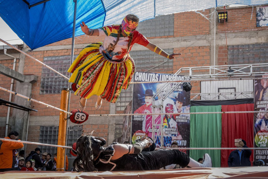 فنون المصارعة التقلدية فى  الكوليتا في بوليفيا (4)