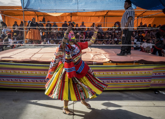 فنون المصارعة التقلدية فى  الكوليتا في بوليفيا (1)