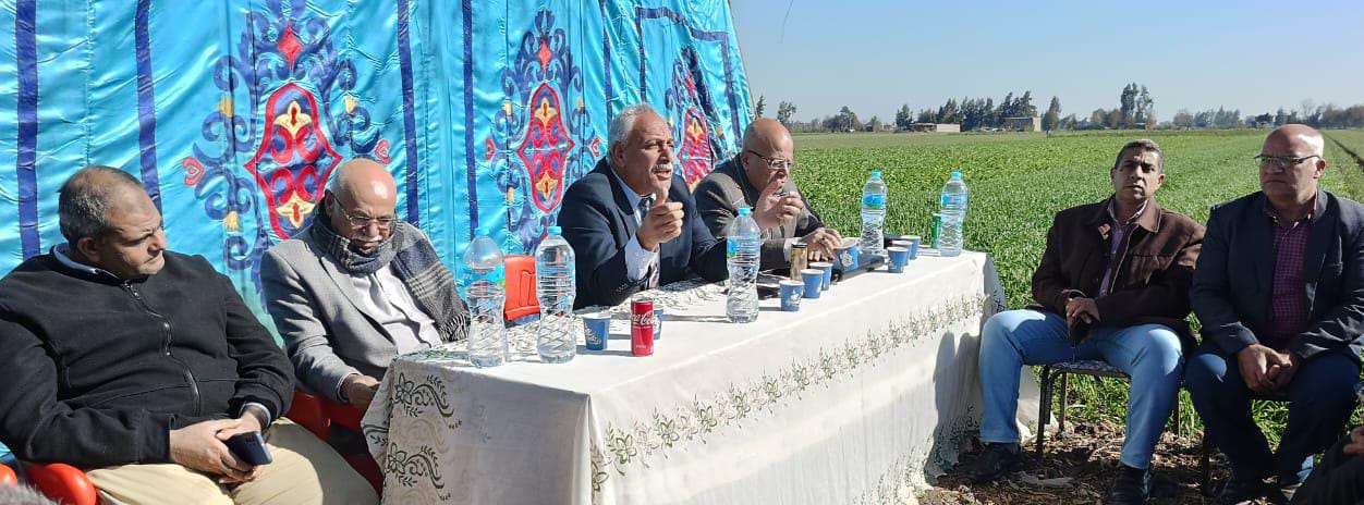 وكيل وزارة الزراعة بالغربية يشهد الندوة الإرشادية للمحاصيل الشتوية