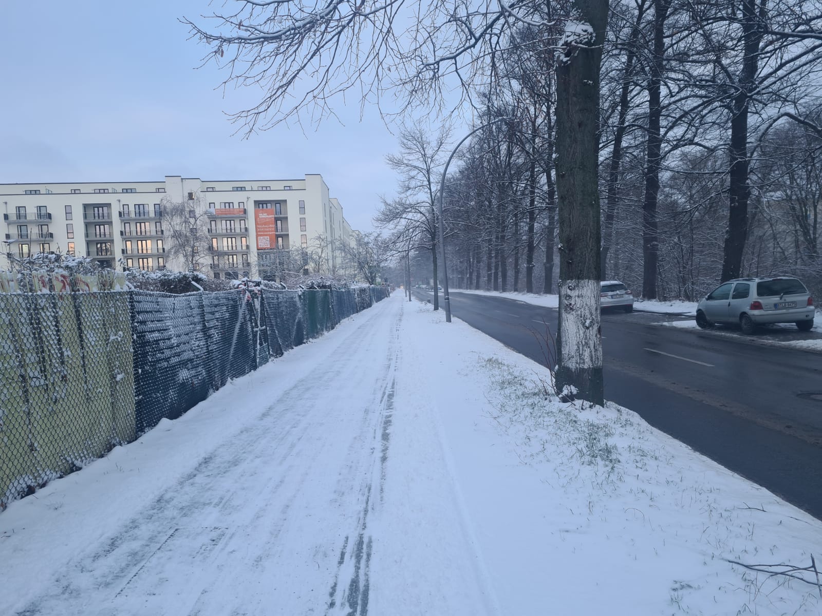 الثلوج تملا شوارع برلين