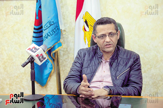 الكاتب الصحفى خالد البلشى نقيب الصحفيين (1)