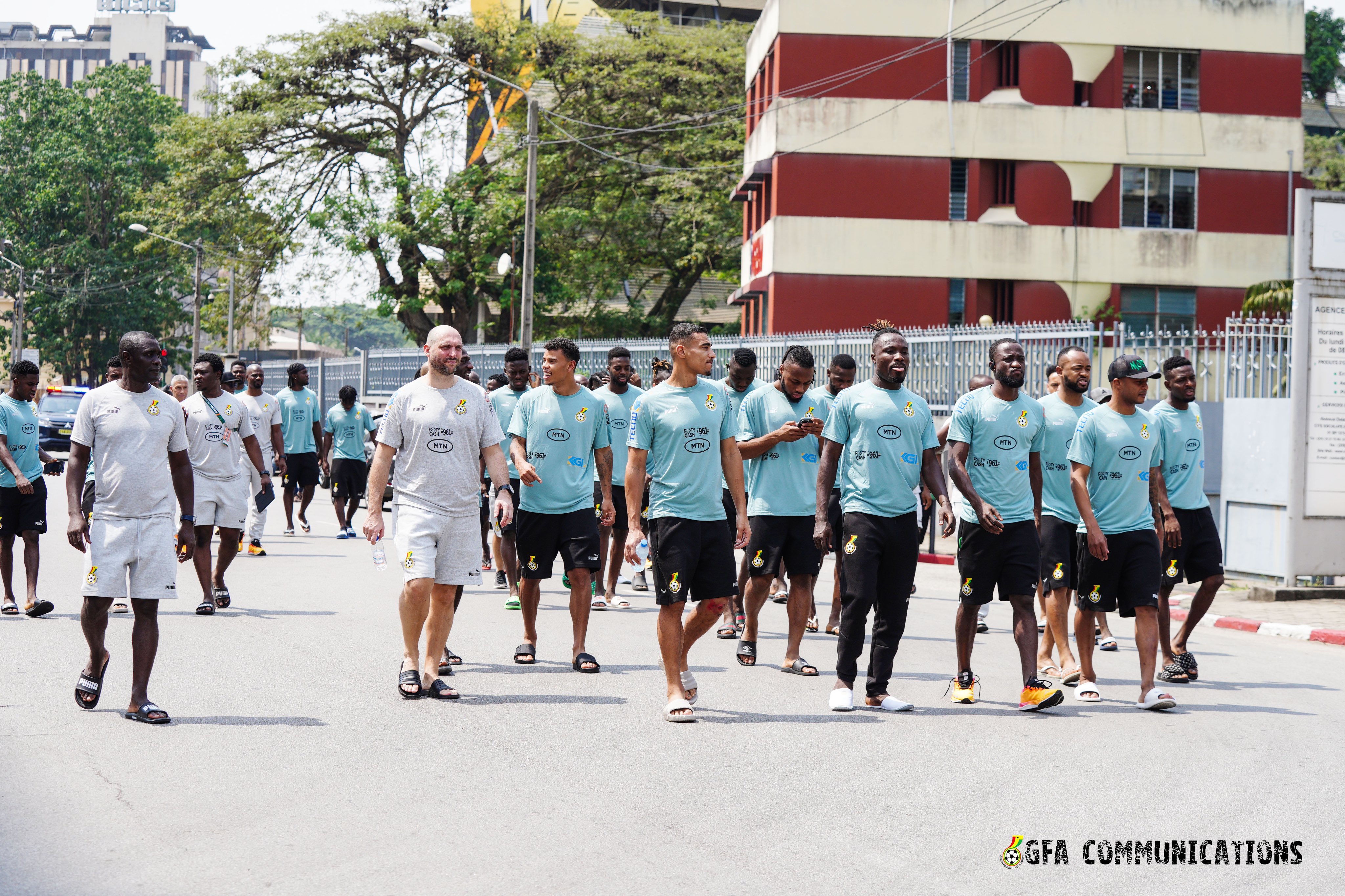 جولة لاعبو منتخب غانا  (2)