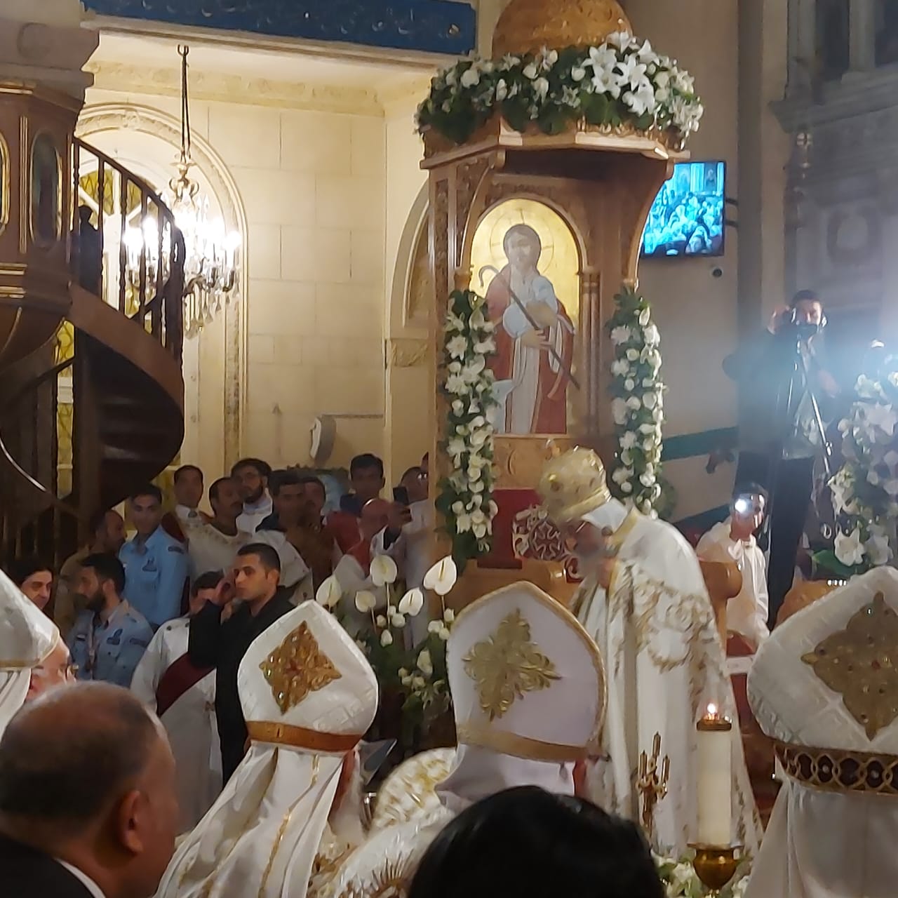 البابا تواضروس يترأس قداس عيد الغطاس (2)