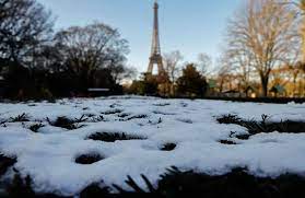 الثلوج فى فرنسا