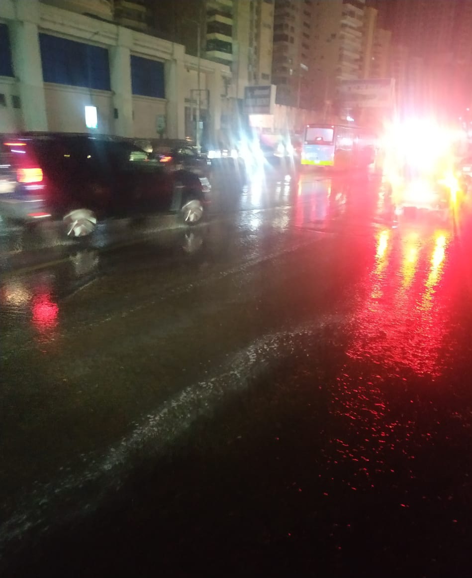 سقوط أمطار على الإسكندرية  (1)