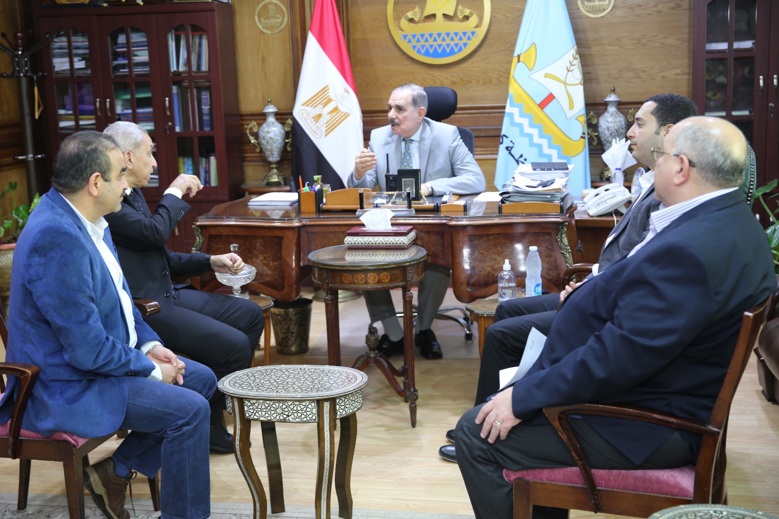 محافظ كفر الشيخ يوقع بروتوكول تعاون مع الهيئة المصرية العامة للمساحة