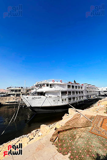 المراكب-النيلية-جاهزة-لخدمة-السياح-بكورنيش-الأقصر