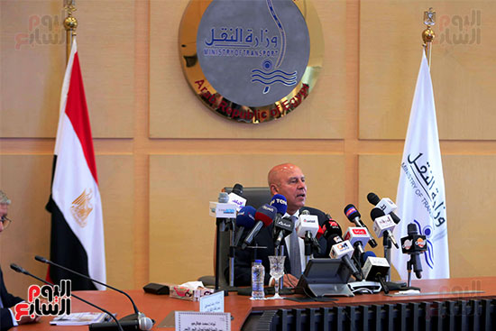 كلمة وزير النقل خلال مؤتمر الوزارة لبحث تعظيم سياحة اليخوت في مصر