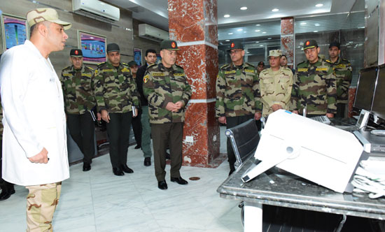 الفريق أسامة عسكر رئيس أركان حرب القوات المسلحة