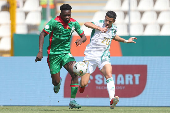 الجزائر ضد بوركينا فاسو امم افريقيا