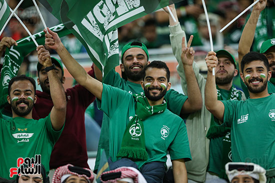 مشجعين المنتخب السعودي 