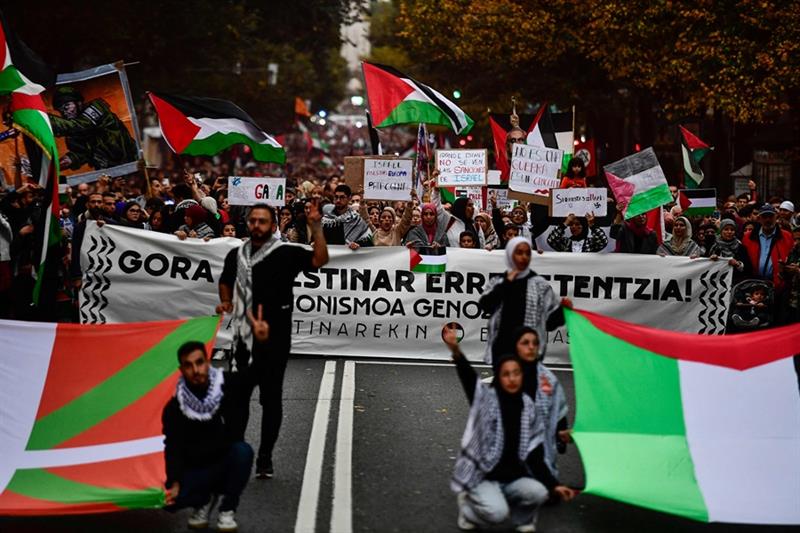 مظاهرات لدعم فلسطين فى غزة (5)