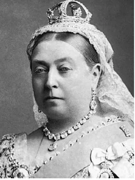 صورة للملكة فيكتوريا التقطها ألكسندر باسانو، 1882