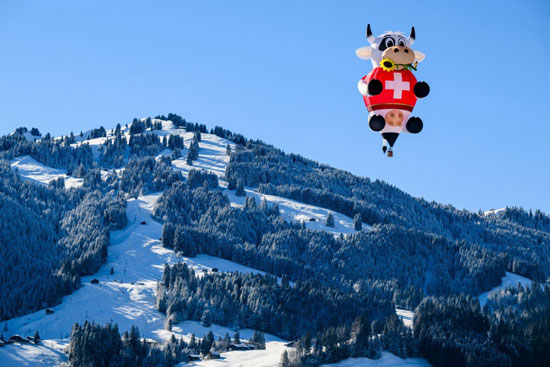 مهرجان منطاد الهواء الساخن في سويسرا (4)