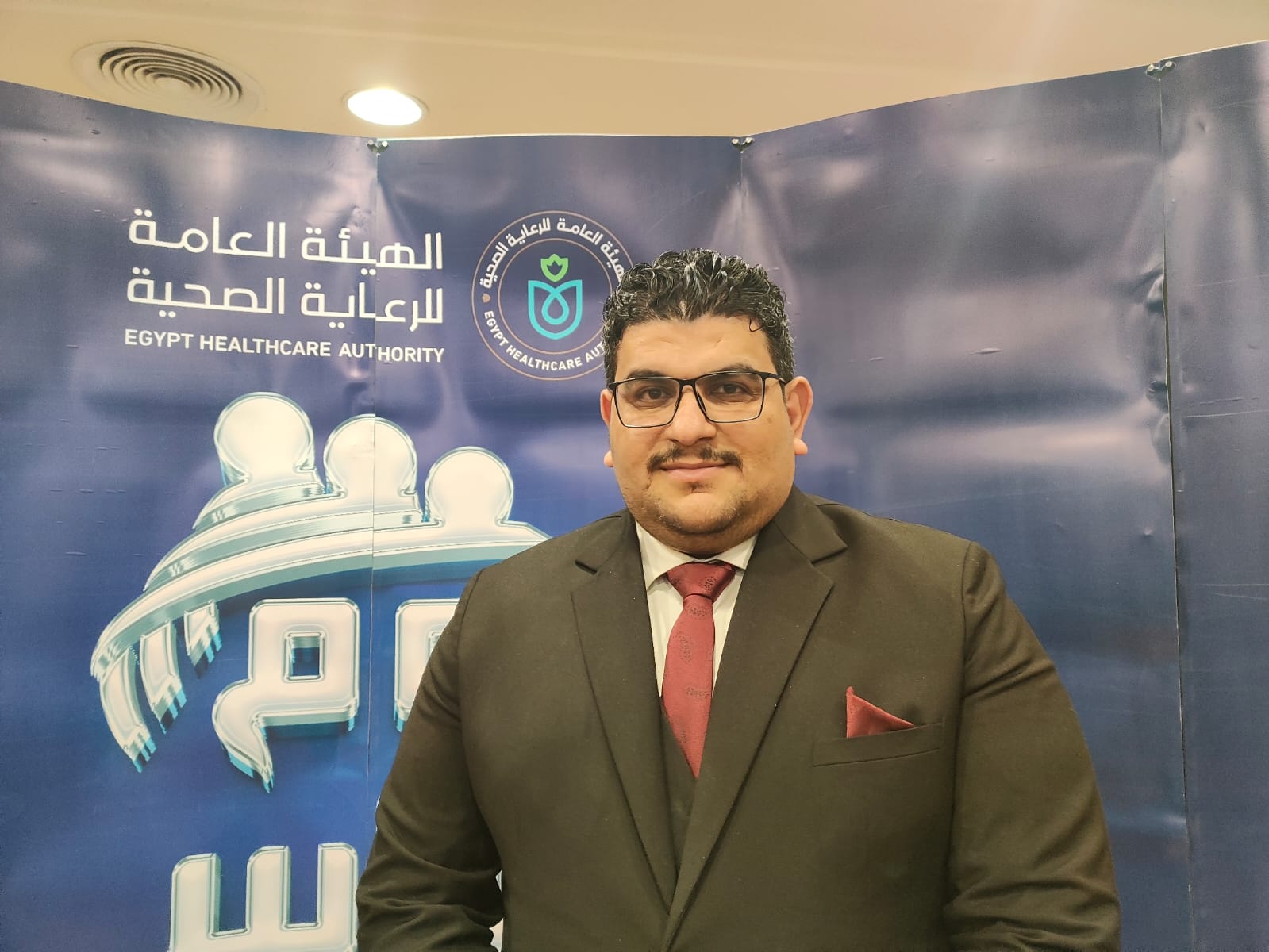 الدكتور محمد سامي حامد مدير فرع هيئة الرعاية الصحية بالإسماعيلية