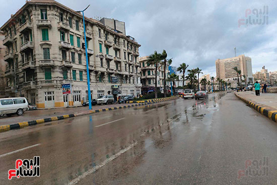 امطار-وطقس-منخفض-علي-الإسكندرية