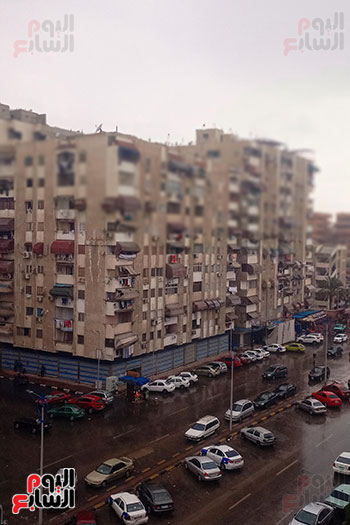 أمطار-على-مدينتى-بورسعيد-وبورفؤاد