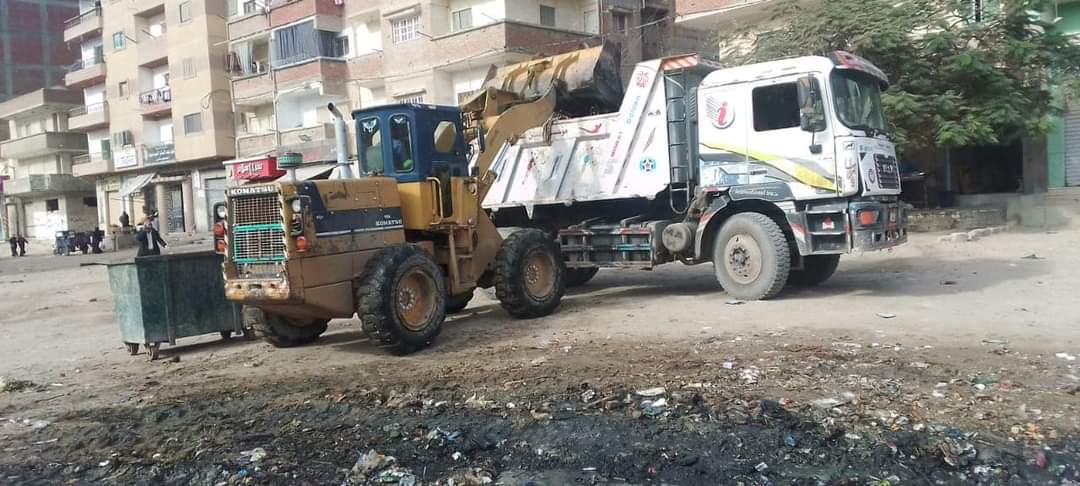 رفع مخلفات وقمامة في العامرية بالإسكندرية