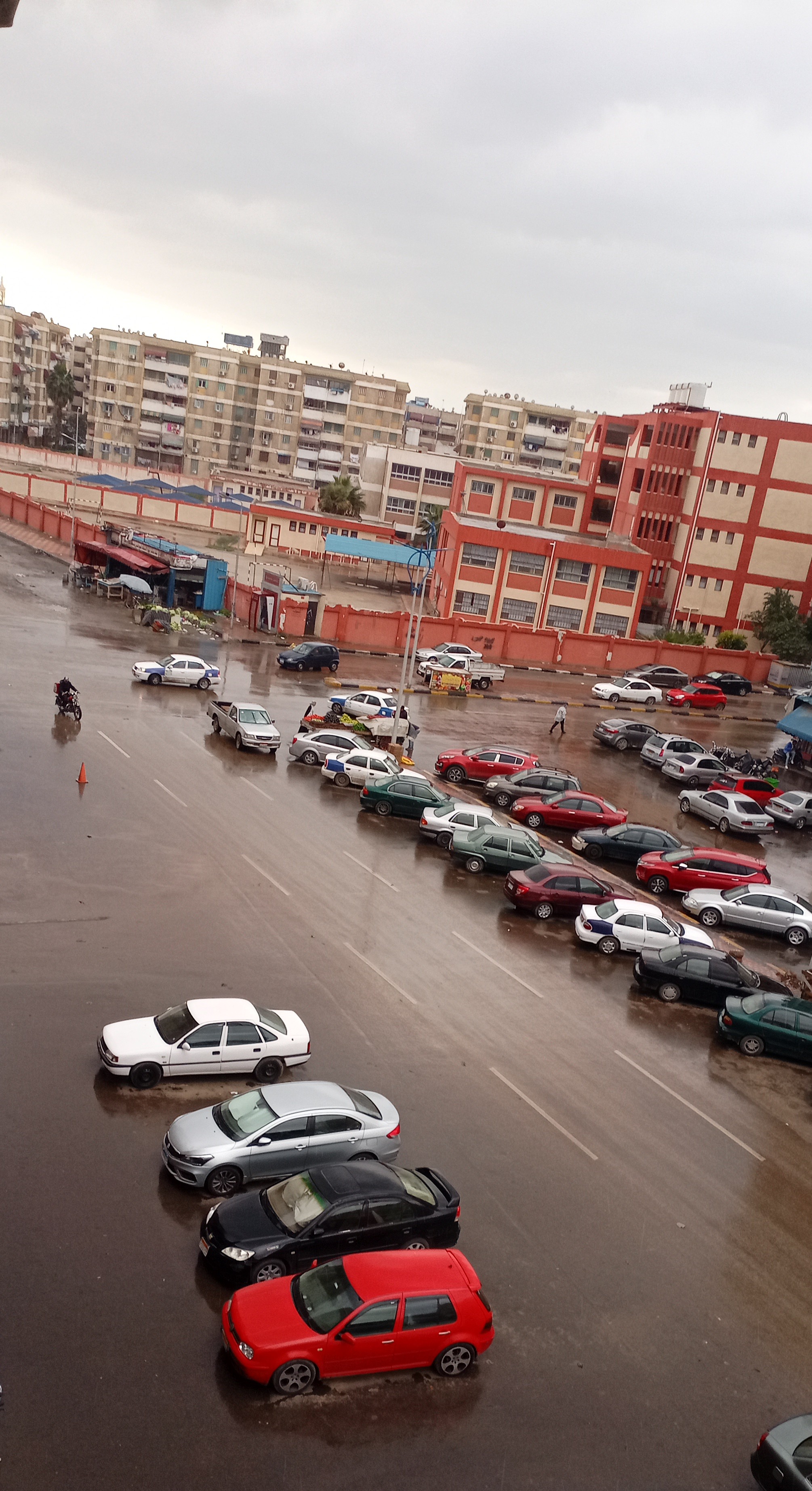 أمطار متوسطة على مدينتى بورسعيد و بورفؤاد