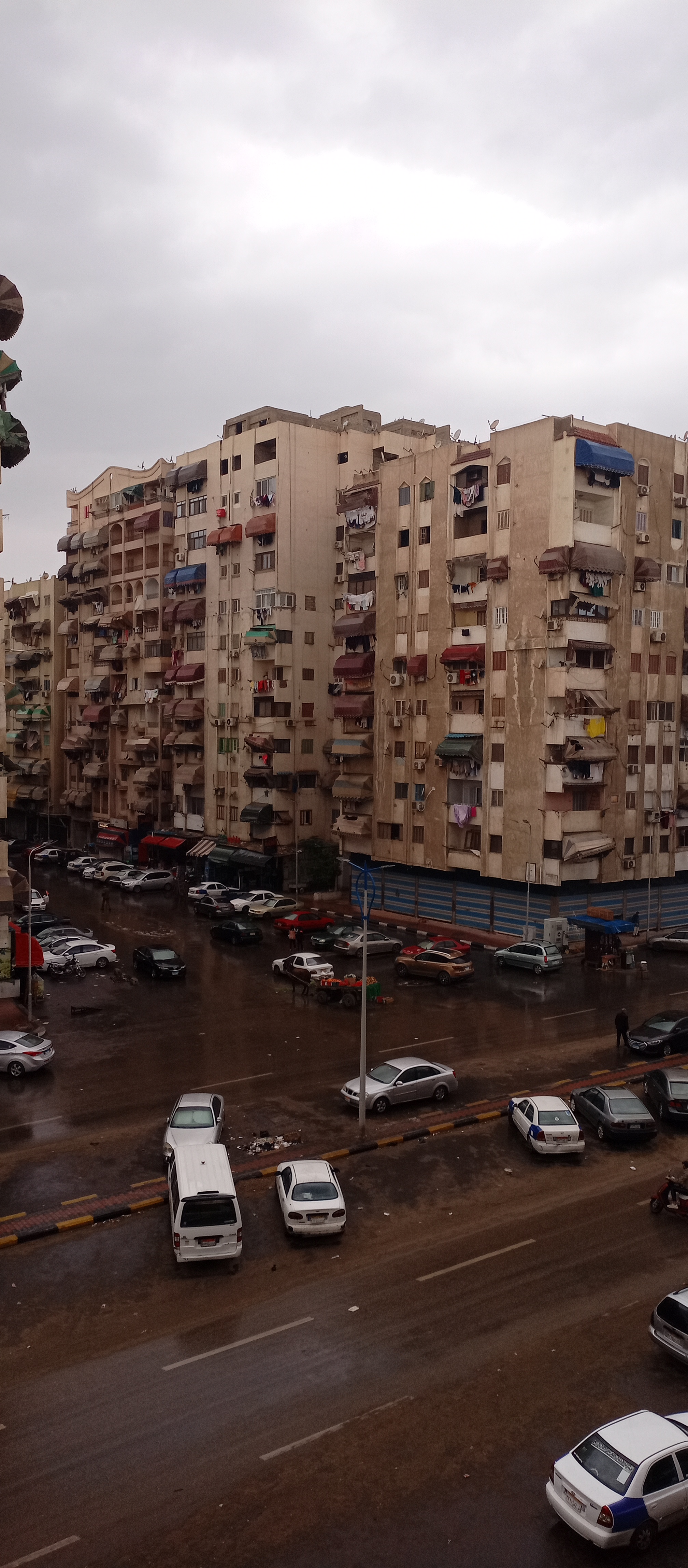 أمطار متوسطة على مدينتى بورسعيد وبورفؤاد