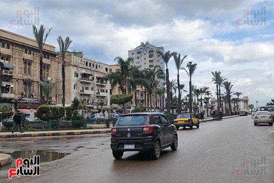 منخفض-جوي-وأمطار-علي-فترات-متفاوته-بالإسكندرية