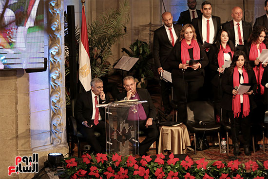 احتفالية الطائفة الإنجيلية بعيد الميلاد بقصر الدوبارة (16)