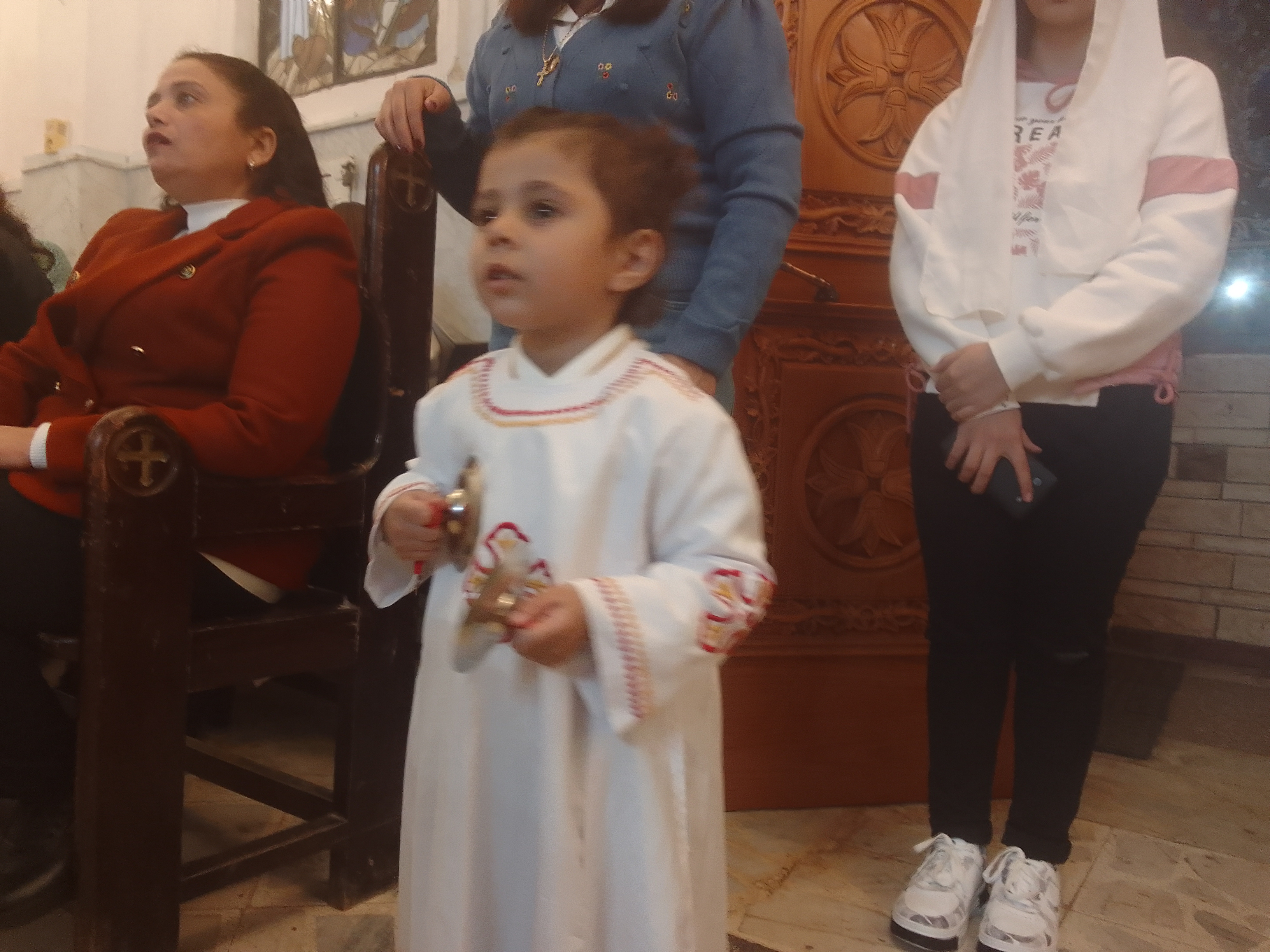 قداس عيد الميلاد داخل كنائس دمياط