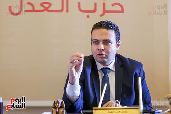 النائب عبدالمنعم إمام، رئيس حزب العدل، وعضو مجلس النواب (4)