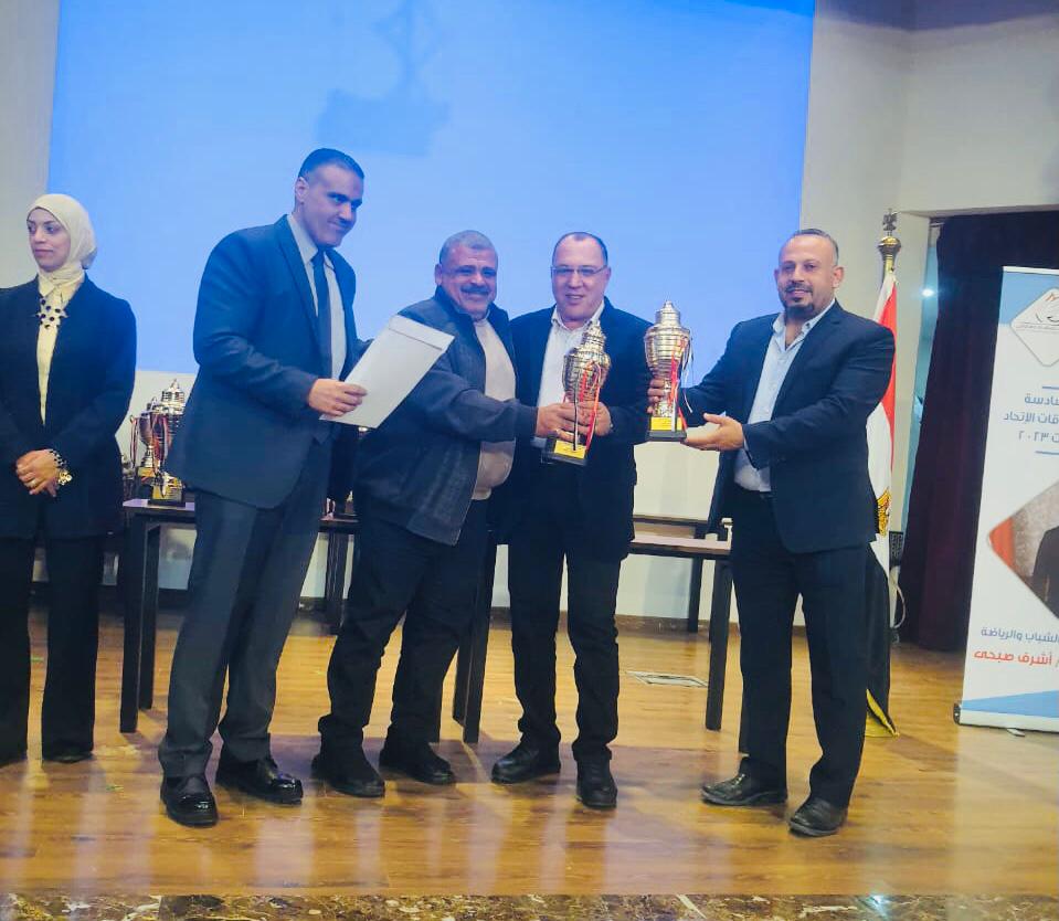 حفل توزيع جوائز الاتحاد المصري لسباقات الحمام الزاجل بالمركز الأولمبي (4)