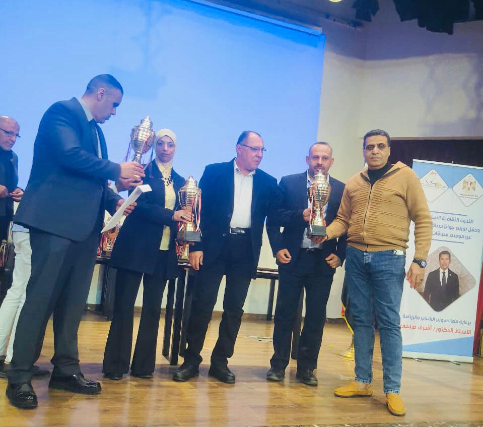 حفل توزيع جوائز الاتحاد المصري لسباقات الحمام الزاجل بالمركز الأولمبي (2)