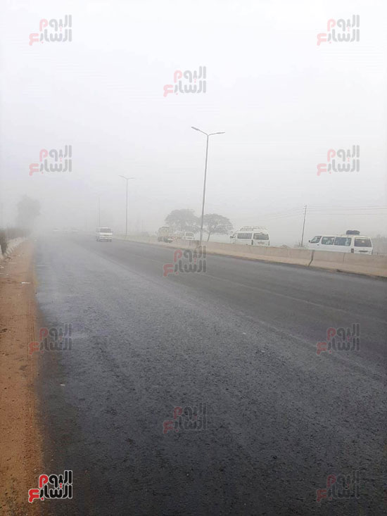 الشبورة-المائية-تغطى-طريق-إسكندرية-الزراعى-(4)