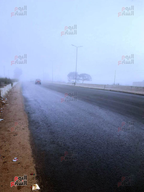 الشبورة-المائية-تغطى-طريق-إسكندرية-الزراعى-(6)