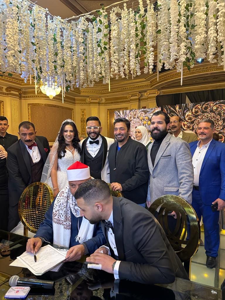 حفل زفاف خالد عبد الواحد ورويدا ابو النجا(9)