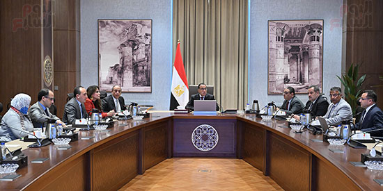 اجتماع رئيس الوزراء ووزير الطيران  (1)