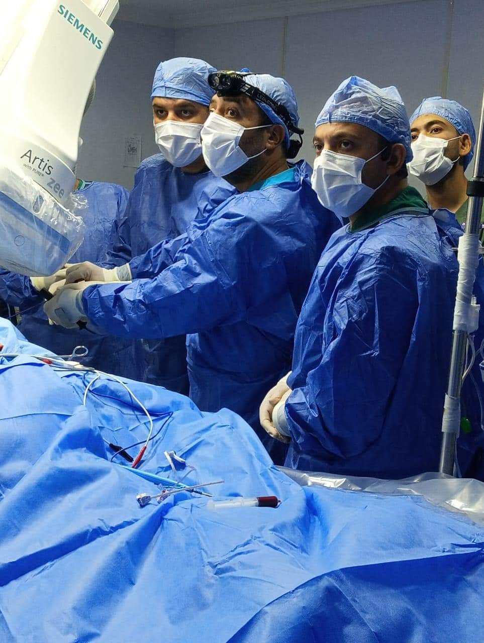 أثناء إجراء العملية أثناء إجراء العملية