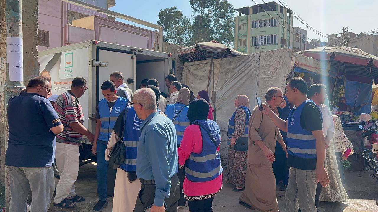 مبادرة الحياة الكريمة تصل للمواطنين مبادرة الحياة الكريمة تصل للمواطنين