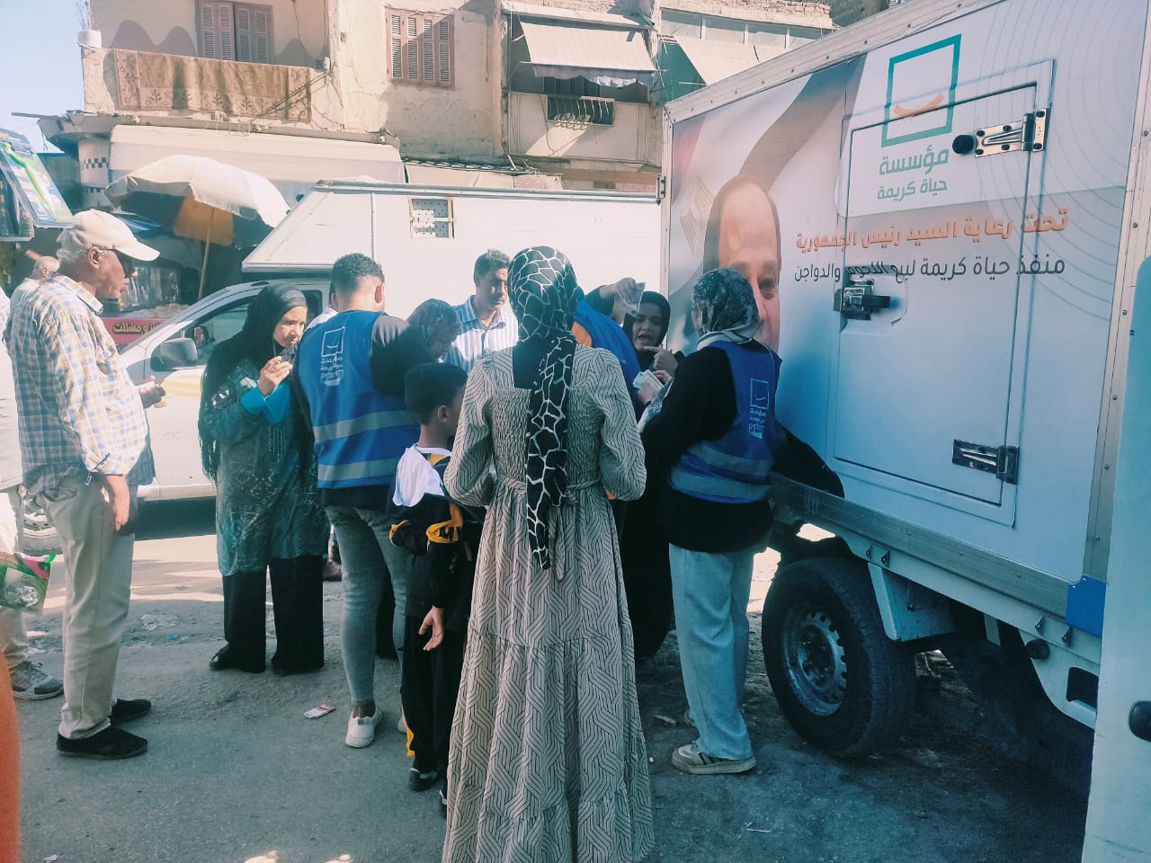 جانب من بيع اللحوم