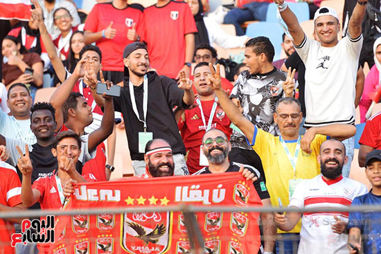 حضور جماهيرى كبير على مباراة منتخب مصر