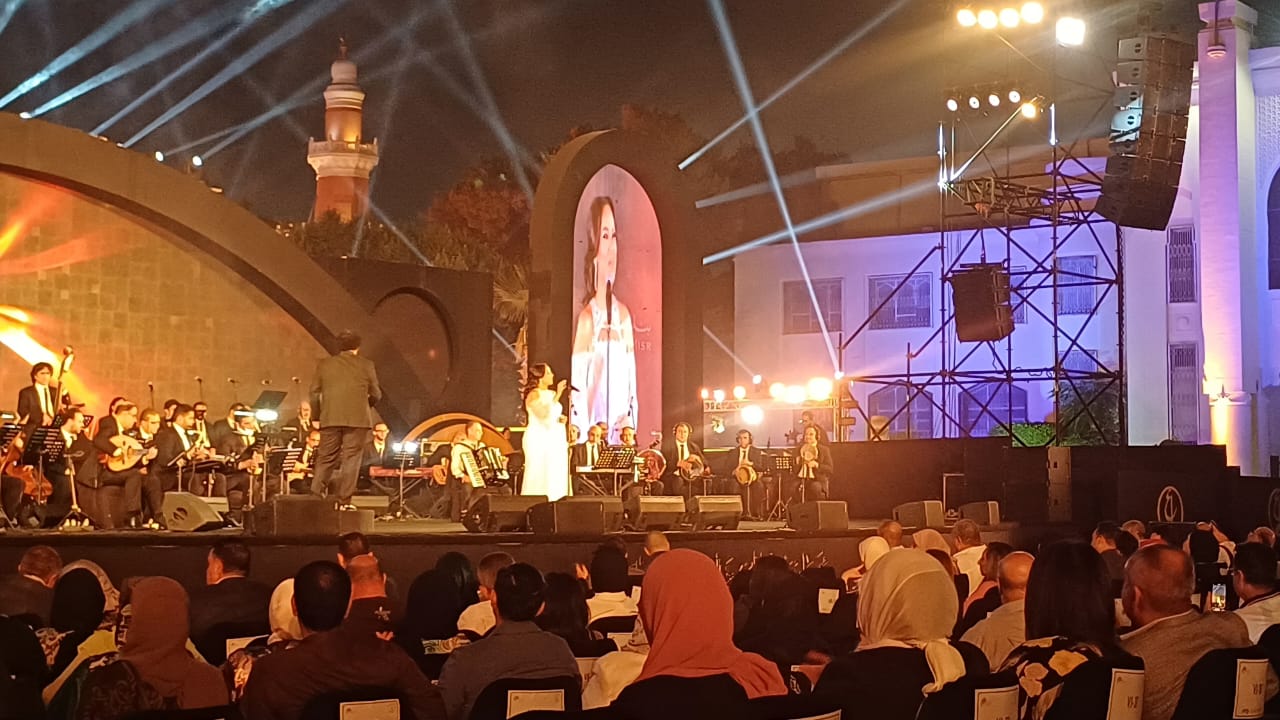 مروة ناجي تتألق بأغاني وردة في حفل مهرجان الموسيقى العربية (2)