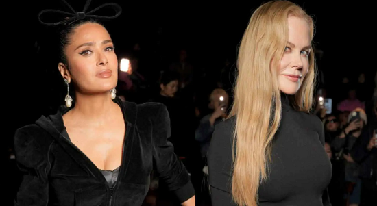 Nicole Kidman and Salma Hayek