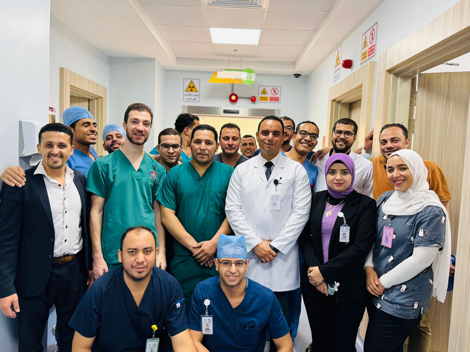 نجاح عملية دقيقة لتغيير الصمام الأبهري لمريض نجاح عملية دقيقة لتغيير الصمام الأبهري لمريض