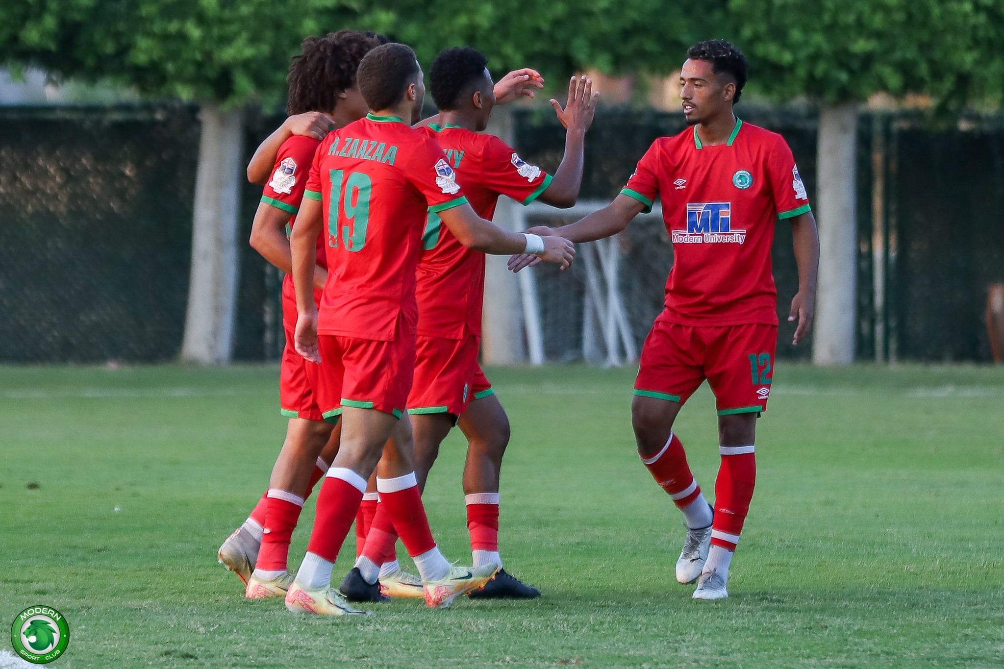 مباراة مودرن سبورت مع النصر الليبى الودية  (2)