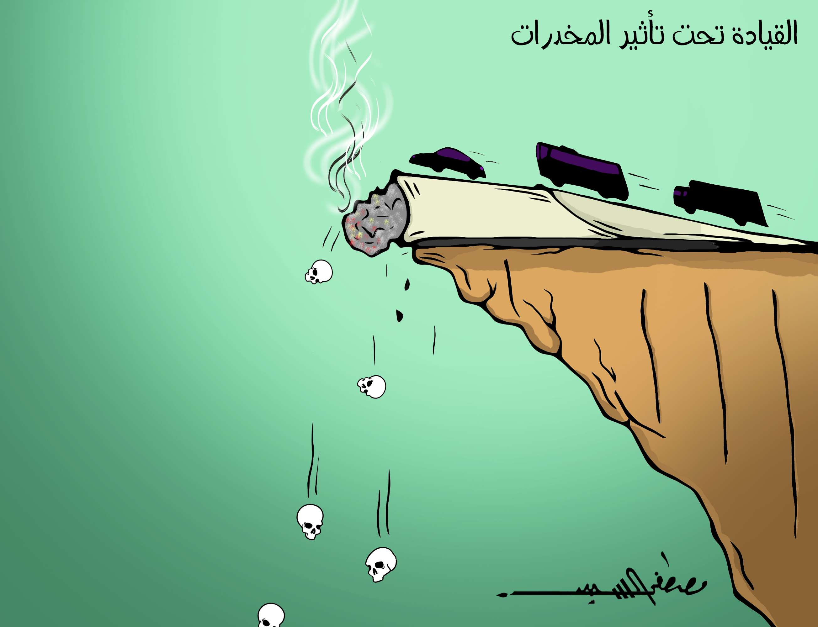 كاريكاتير-مصطفى-السيد