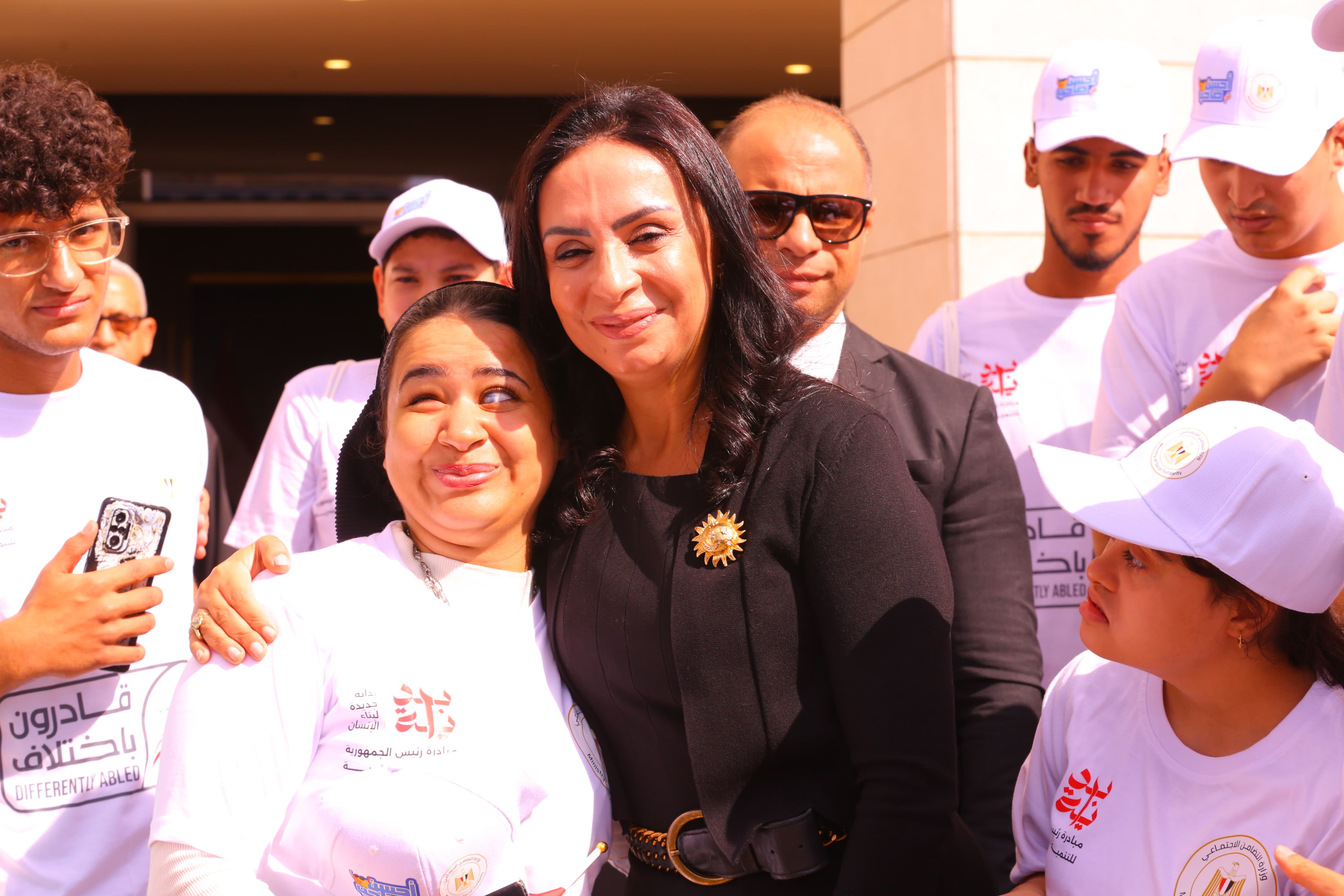 د. مايا مرسي وزيرة التضامن مع طلاب الجامعات ذوي الإعاقة د. مايا مرسي وزيرة التضامن مع طلاب الجامعات ذوي الإعاقة