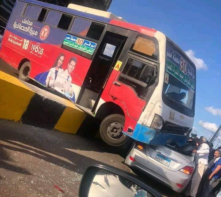 حادث مروري كورنيش جليم الاسكندريه